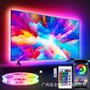 Venda quente transfronteiriça levou luz com 5050led tira autoadesiva usb TV fundo atmosfera luz bluetooth com controle remoto app