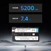 Lámpara LED para fotografía especial batería NP-F750/F770 de gran capacidad adecuada para batería Sony