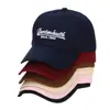 Gorra de béisbol con visera para el sol, unisex, para deportes al aire libre, ocio, con bordado de letras, estilo callejero, versátil, para el sol, venta al por mayor