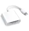 Adaptador de Leitor de Cartão USB 3.0 para Câmera de Celulares Apple Tipo-C Leitor de Cartão SD/TF