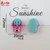 Figuritas de Animales Brillantes Pegamento de Crema DIY Accesorios de Resina Accesorios para el Cabello Gomas para el Cabello Colgantes Pegatinas para Funda de Teléfono