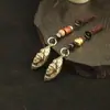 Colgante de latón de Guanyin Hoja de loto Buda Guanyin Estatua de Buda Colgante de llavero Cuerda de nube auspiciosa Decoración colgante Puesto Pequeños productos