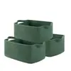 Cesta de Almacenamiento Tejida a Mano con Hilo de Algodón Estilo Nórdico para Artículos del Hogar, Cesta de Lavandería para Dormitorio, Cesta de Almacenamiento para Snacks y Ropa