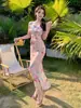 Traje de baño de dos piezas para mujer, conjunto delgado de tres piezas con estilo de Deseo Puro, flores tridimensionales, estilo Ins de Corea del Sur, traje de baño bikini