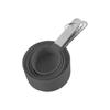 Taza Medidora de Acero Inoxidable de 4 Colores Juego de Cucharas Medidoras de Plástico de 8 Piezas Cuchara Medidora Juego para Hornear Juego de Utensilios de Cocina Cuchara Medidora