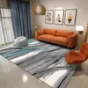 Nueva Alfombra de Piso Sala de Estar Dormitorio Lujo Ligero Alta Calidad Simple Cobertura Total Sofá Alfombra de Piso Grande Mesa de Café Limpiable Alfombra de Mesita de Noche