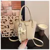 Bolso de mano de estilo coreano inspirado en Instagram para mujer, nuevo modelo primavera 2026, elegante bolso cruzado tipo cubo para el día a día