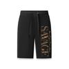 Pantalones cortos de verano para hombre, ropa exterior delgada con pedrería, cabeza de tigre, pantalones quintos, Tencel holgados casuales, pantalones cortos grandes para mediana edad