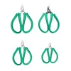 Tijeras para Joyería Doradas y Plateadas con Hojas Cortas y Mangos Verdes, Herramientas Industriales y Domésticas para Cortar Alambre de Oro, Alambre de Cobre y Herramientas de Orfebrería