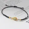 Pulsera trenzada Círculo Qiankun, estilo Nudo Chino, Símbolo de Manzana y Deseo, Fragmentos de Plata, 0 kg Atracciones Turísticas, Fabricante Transfronterizo, Venta al por Mayor de Joyería