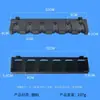 Luya Fishing Rod Display Rack Casa Montagem na parede Fixo Rack Display Rack Vertical Wall Fishing Gear Collection Rack
