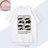 Merchandising del Anime Jujutsu Kaisen Camiseta de Manga Corta Gojo Satoru Verano Unisex Algodón Bidimensional Holgada Ropa de Media Manga