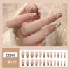 Dicas de Unhas com Pedras de Diamante Mais Vendidas no Tiktok, Arte de Unhas, Adesivos de Unhas Postiças, Unhas Longas Usáveis Feitas à Mão de Alta Qualidade Atacado