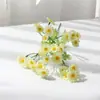 Oferta Especial Flores Artificiais de Camomila Flores de Seda Flores Artificiais 30 Pequenos Crisântemos Pequenos Crisântemos Selvagens Margaridinhas