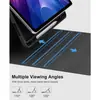 Funda Protectora para Tableta Xiaomi Redmi Pad 2 SE11 Teclado Bluetooth Retroiluminado Táctil Funda de Cuero de 9.7 Pulgadas