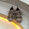 Zapatos de Moda con Estampado de Leopardo para Niños Forrest Gump 2025 Primavera y Otoño Nuevo Estilo Coreano Retro Más Fáciles de Combinar Estilo Princesa Suela Suave Zapatos Doudou