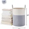 Cesta de Armazenamento de Corda de Algodão Estilo Minimalista Nórdico de Luxo Leve para Casa para Troca de Roupas, Cesto de Roupa Suja, Cesto de Armazenamento de Brinquedos