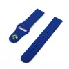 Correa de silicona monocromática para Samsung S3 S4 Huawei GT watch AMAZFIT Moto pulsera deportiva de color sólido