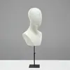Soporte de Exhibición de Cabeza de Maniquí Femenina para Sombreros, Bufandas, Espuma, Se Puede Clavar, Exhibición en Ventana, Accesorios, Fotografía, Cabeza con Base