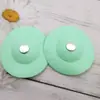 Prensa de cocina tipo push desodorante cerrado rebote tapón de drenaje de piso de silicona baño anti-bloqueo filtro de fregadero de plástico tapón de agua para drenaje de piso
