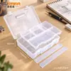 Estuche transparente para lápices de bocetos, estuche especial para estudiantes de arte, gran capacidad, herramientas de almacenamiento, estuche de papelería, bolígrafo de carbono, plástico simple.