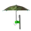 Mini guarda-chuva para proteção contra chuva e vento, proteção solar, guarda-chuva impermeável para bicicleta com proteção para celular, pequeno guarda-chuva para ciclismo e veículos elétricos.