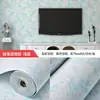 Papel pintado con patrón de lino autoadhesivo impermeable a prueba de humedad pegatinas de pared dormitorio cálido pared de fondo papel pintado para el hogar pegatinas feas transfronterizo