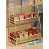 Estante Exhibidor de Cigarrillos Supermercado Tienda de Conveniencia Mostrador de Caja Estante para Cajetillas de Cigarrillos Estante de Almacenamiento Multicapa Estante para Colocar Porta Cigarrillos