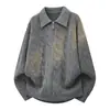 Suéter Shengtangli 2026 Estilo Old Money Nuevo Otoño Invierno Abrigo Casual Ropa de Punto 7073 # Especial 46