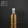 Botella pequeña de vino de vidrio mini de 30ml50ml al por mayor botella vacía botella de vino creativa portátil para degustación botella de vino blanco paquete de prueba