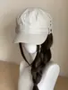 2026 Nuevo Sombrero de Equitación Estilo Ropa de Trabajo Transpirable Fina de Secado Rápido Color Sólido Simple Casual Versátil Sombrero de Pato Adelgazante