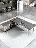 Mobiliário de Escritório Atacado Mesa de Chefe Simples Moderna Executiva Mesa de Escritório de Gerente Conjunto de Mesa e Cadeira para Escritório de Supervisor