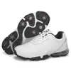 Le Chuang THESTRON Zapatos de Golf con Clavos Profesionales Impermeables Amortiguación de Aire Zapatilla de Golf Talla 39-48 Masculino
