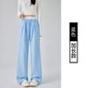 Pantalones de Cuadros Rosas de Pierna Ancha para Mujer, Estilo Delgado Primavera/Verano, Nuevos Pantalones Casuales Rectos Fluidos de Cintura Alta 2026, Pantalones Sueltos Yamamoto