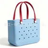 Bolsa de Praia Eva em Estoque, Bolsa Perfurada de Grande Capacidade, Impermeável de Secagem Rápida, Item Quente de Vendas Transfronteiriças, Bolsa Tote Boston de Eva