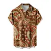 Camisa de Manga Corta Nueva de Venta Caliente para Hombre Vacaciones en Hawái Llamas Impresión 3D Casual Versátil Top para Hombre 2024