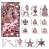 Artículos de Tendencia: Juego de 45 Bolas de Navidad, Adornos para Árbol de Navidad, Juego de Lazo y Ciervo, Decoraciones Navideñas