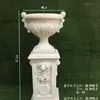 Casamento Coluna Romana Dourada Vaso de Flores Prateleira Guia de Estrada Listrado Europeu Troféu Fibra de Vidro Adereços de Casamento