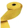 Cinta Aislante Térmica para Tubo de Escape de Coche de 5m, Fibra de Vidrio, Aislamiento Térmico Automático, Cinta Enrollable Resistente a Altas Temperaturas, Aislamiento Térmico para Motocicleta