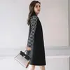 Jaqueta Colete Feminina Outono 2026, Peça de Roupa Externa Mid-Length Sem Mangas, Estilo Coreano, Tamanho Grande, Colete de Terno Fashion