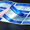 Folha de cobre papel filme fosco douramento etiqueta autoadesiva fabricantes logotipo redondo adesivos de alta qualidade formular adesivos de rótulo de alimentos
