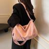 Bolsa de Mão Leve para Uso Casual Esportivo Simples Moda Versátil ao Ar Livre de Grande Capacidade 2025 Nova Bolsa Feminina de Ombro Único Transversal