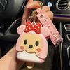 Novo silicone bonito Minnie Coin Bolsa Chaveiro Pingente Cartoon Armazenamento Creative Gift Atacado Compra