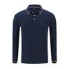 Camisa polo roupas de trabalho personalizadas bordadas logotipo estampado manga comprida personalizado outono e inverno camisa cultural equipe usar roupas de trabalho T-shirt