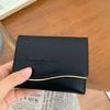 Billetera Corta para Mujer Estilo Coreano Ins Herrajes de Arco Bolsa para Tarjetas Multitarjeta Monedero con Cremallera Comercio Exterior Multifunción