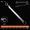 YATO Llave Flor de Ciruelo Doble Cabeza de Cuello Alto Torx Herramienta de Tablero Llave CRV Llave de Doble Propósito 5.5x7
