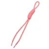 Corda de Nó Romano de Cor Monocromática de Poliéster para Guarda-chuva, Semi-Acabada, para Pulseira, Colar, Bolsa, Acessórios de Joia DIY Feitos à Mão