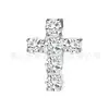 Pendientes de Aro Cruzados de Aleación de Titanio Zesen F136 Tornillos para Labio de Titanio G23 Tornillos para Cartílago Auricular Accesorios de Joyería para Perforaciones