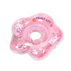 Anillo de cuello para bebé antivuelco para exteriores, anillo de natación para bebé recién nacido engrosado, anillo de cristal, anillo de cuello inflable, anillo de natación para bebé