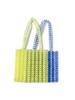 2024 Nuevo Estilo Bolso de Hombro Versátil de Perlas y Cuentas Acrílicas Bolso de Cuentas Bolso Tejido a Mano Cruzado